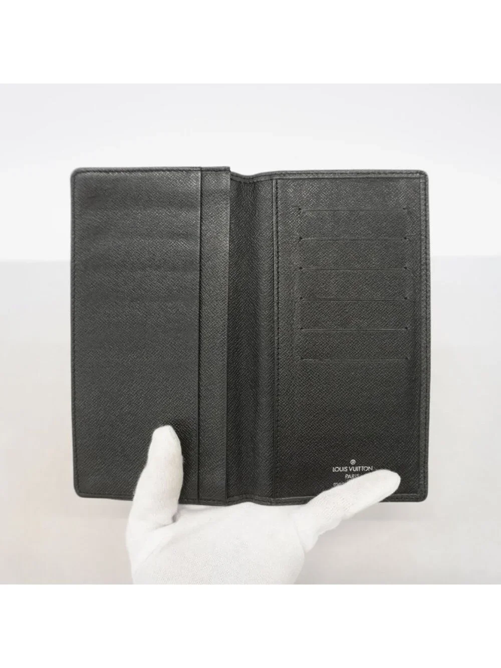 Louis Vuitton Long Bill Holder Taiga Card Case Credit Ardoise Wallet